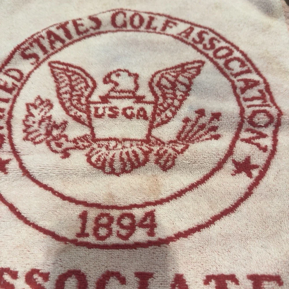 4 Vintage Golf Bag Towels United States Golf Association Member/‎ Kokopelli